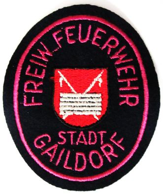Freiwillige Feuerwehr - Stadt Gaildorf - Ärmelabzeichen - Abzeichen - Aufnäher - #1