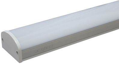 120cm Unterbaulampe unterbauleuchte Küchenleuchte LED Lichtleiste Aluminium 40w ...