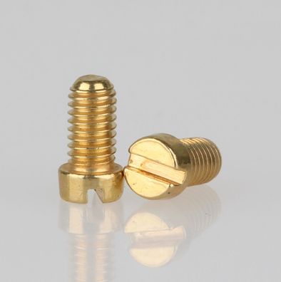 M3 Stellringschraube 5mm vermessingt mit Schlitz 10 Stück