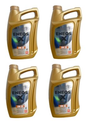 ENEOS HYPER X 5W30 C2/ C3 16 Liter (4x 4L) Motoröl Vollsynthetisch Öl