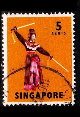 Singapur Singapore [1968] MiNr 0086 C ( O/ used ) Trachten