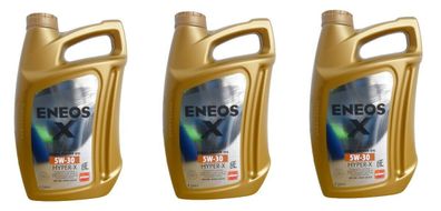 ENEOS HYPER X 5W30 C2/ C3 12 Liter (3x 4L) Motoröl Vollsynthetisch Öl