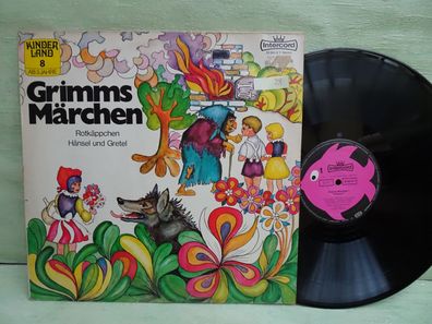 LP Intercord 28565 Kinderland 8 Grimms Märchen Rotkäppchen Hänsel und Gretel