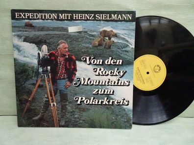 12" LP Tonbuch Expedition mit Heinz Sielmann Von den Rocky Mountains zum Polarkreis