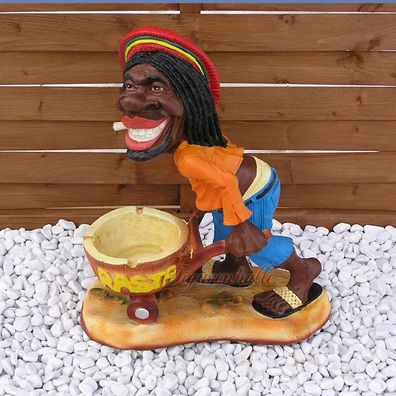 Rastamann Reggae Afrika Jamaika Mann Figur Statue Bob Marley Reggeamusik Rasta Fan