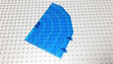 Lego 1 Große Tür mit Clips 1x9x11 transparent Dunkelblau Nummer 2596