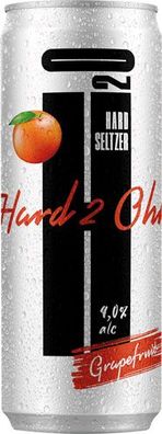 Hard2Ohh Grapefruit, Hard Seltzer, 4,0 % Vol. Alk., EINWEG Dose