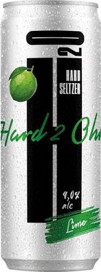 Hard2Ohh Lime, Hard Seltzer, 4,0 % Vol. Alk., EINWEG Dose