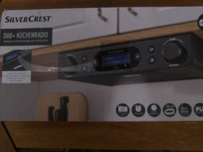 Silvercrest® Unterbau Küchenradio DAB+ mit Timer schwarz