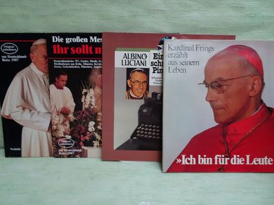 12" LP Kardinal Frings Johannes Paul Reise 1987 Messen Reden Ansprachen