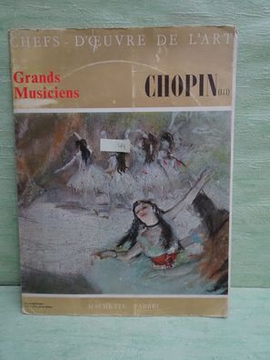 10" LP Tonbuch Grand Musiciens Chopin III. Hachette Fabri
