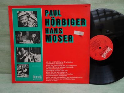 12" LP Historia H608 Paul Hörbiger Hans Moser Top Classic historische Aufnahmen
