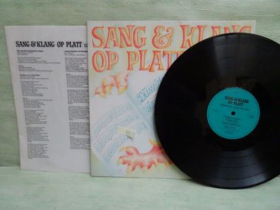 12" LP Sang & Klang op Platt Düssedlorfer singen Mundart Mundartfreunde 1969 EV 1985