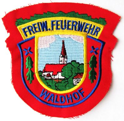 Freiwillige Feuerwehr - Waldhof - Ärmelabzeichen - Abzeichen - Aufnäher - Patch