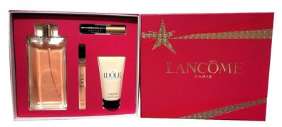 Lancôme Idole Set 100ml + 10ml + 50 BC + Lash Idole 01 Black Eau de Parfum für Damen