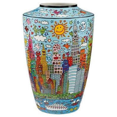 Goebel Pop Art James Rizzi My New York City Day - Vase Neuheit 2020 26102511