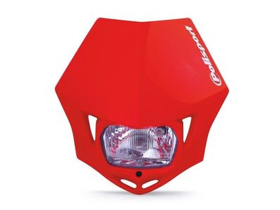 Lichtmaske MMX Lampenmaske Verkleidung headlight passt an Honda rot