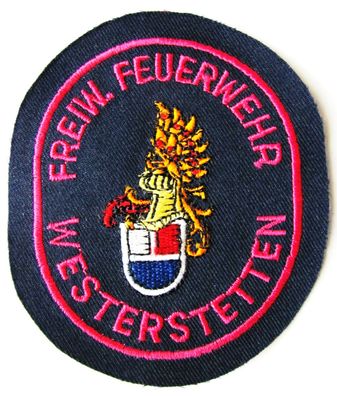 Freiwillige Feuerwehr - Westerstetten- Ärmelabzeichen - Abzeichen - Aufnäher #1