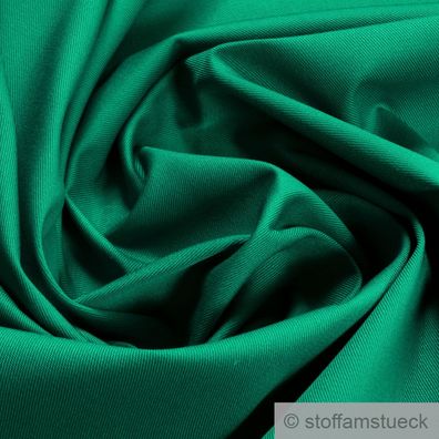 Stoff Polyester Baumwolle Feinköper grün pflegeleicht 60° C waschbar OP-Grün