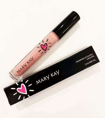 Mary Kay Unlimited Lip Gloss Confident Pink, Neu & OVP