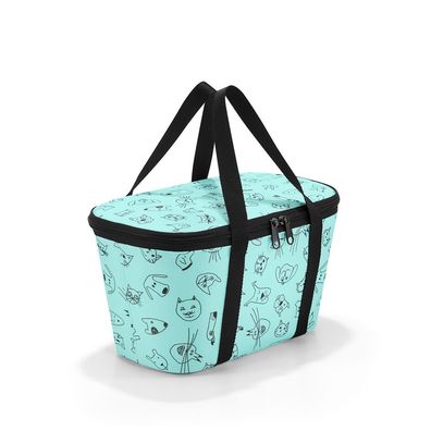 reisenthel coolerbag XS UF, cats and dogs mint, Unisex