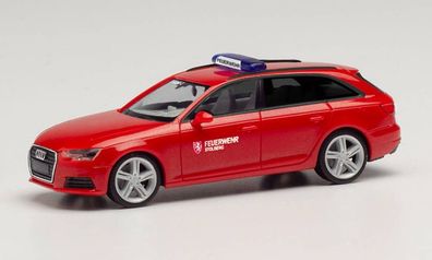 Herpa 096386 - Audi A4 Avant Kommandofahrzeug - Feuerwehr Stolberg. 1:87