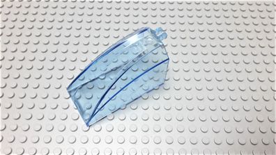 Lego 1 Cockpit Windschutzscheibe 8x4x4 transparent Mediumblau Nummer 30649