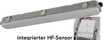 LED Deckenleuchte "HORTA", IP65 18W, 1350lm, 4000K, HF-Bewegungsmelder