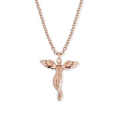 Engelsrufer Anhänger mit Kette ERN-LILANGEL-R Rosé vergoldet Engel