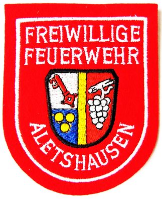 Freiwillige Feuerwehr - Aletshausen - Ärmelabzeichen - Abzeichen - Aufnäher - Patch