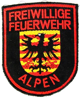 Freiwillige Feuerwehr - Alpen - Ärmelabzeichen - Abzeichen - Aufnäher - Patch #