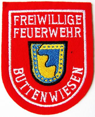 Freiwillige Feuerwehr - Buttenwiesen - Ärmelabzeichen - Abzeichen - Aufnäher - Patch