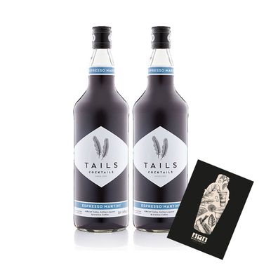 Tails Cocktails 2er Set Espresso Martini 2x 1L (14,9% Vol)