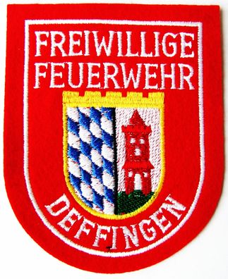 Freiwillige Feuerwehr - Deffingen - Ärmelabzeichen - Abzeichen - Aufnäher - Patch #1