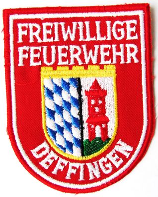 Freiwillige Feuerwehr - Deffingen - Ärmelabzeichen - Abzeichen - Aufnäher - Patch #2