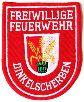 Freiwillige Feuerwehr - Dinkelscherben - Ärmelabzeichen - Abzeichen - Aufnäher