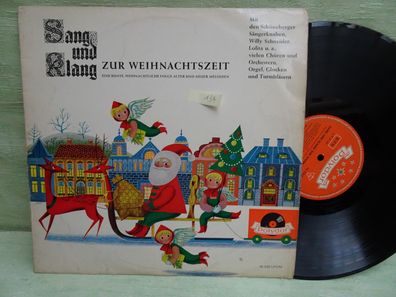 12" Lp Sang und Klang zur Weihnachtszeit Erwin Halletz polydor 46538LPHM
