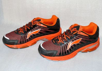 Lining B351 Herren Sport Schuhe Running Freizeit Sneaker 42 1/3 UK8 Schwa-Orange