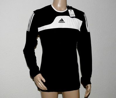 Adidas Autheno 12 JSY LS Fussball Trikot langarm Longsleeve Shirt M Schwarz Weiß