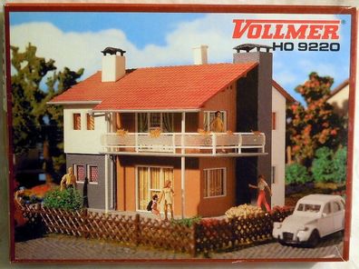 Vollmer 9220: Zweifamilienhaus, Bausatz in H0, NEU & OVP - ungeöffnet