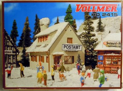 Vollmer 2415: Postamt "Christkindl", Bausatz in H0, NEU & OVP