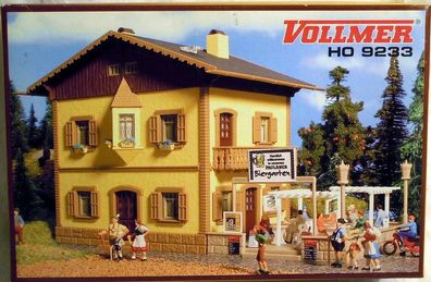 Vollmer 9233: Gasthaus, Restaurant, Bausatz in H0, NEU & OVP - ungeöffnet