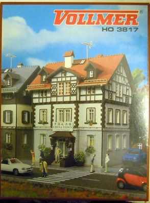 Vollmer 3817: China-Restaurant, Hauptstr. 3, Bausatz in H0, NEU - ungeöffnet