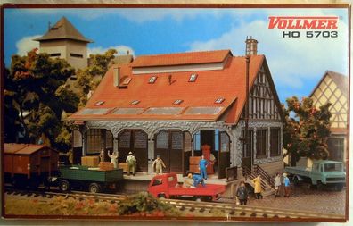 Vollmer 5703: Lagerschuppen, Bausatz in H0, NEU & OVP