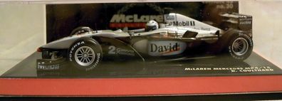 Minichamps 530004302: McLaren Mercedes MP4/15 in 1/43, #2 D Coulthard, NEU & OVP
