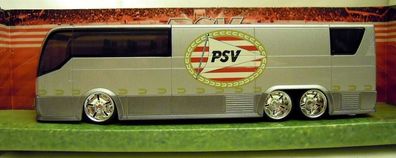 Maisto 21010: PSV Eindhoven Vereinsbus, sehr seltenes Metallmodell; NEU & OVP