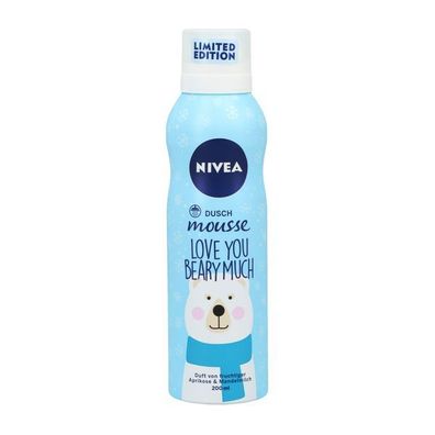 NIVEA Dusch Mousse Love You Beary Much 3x200 ml