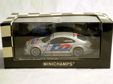 Minichamps 400013102: Mercedes CLK Coupé, DTM 2001, #2 P. Dumbreck, NEU & OVP