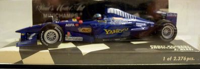 Minichamps 430000084: Prost Peugeot Showcar 2000 in 1/43, #14 J. Alesi, NEU