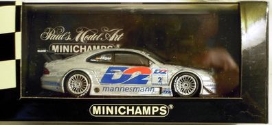 Minichamps 430003702: Mercedes CLK DTM 2000, #2 T. Jaeger, NEU & OVP